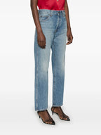 Pants Callum Jeans Khaite Blue Femme