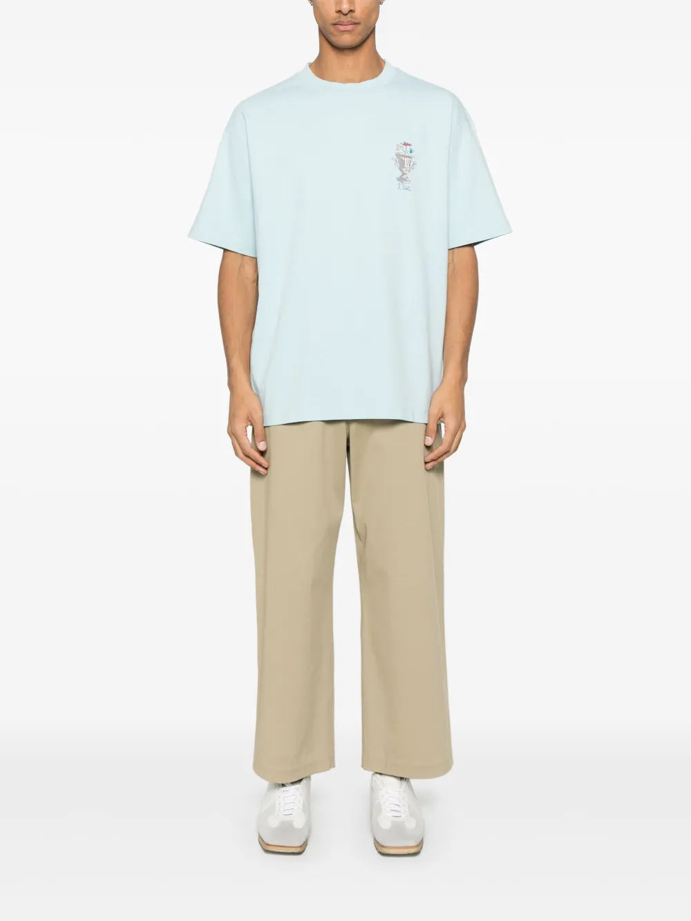 T-shirts T-shirt vase Drole De Monsieur Bleu Homme