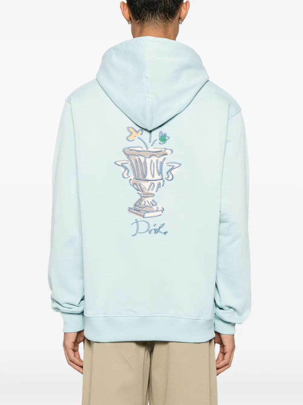 Sweatshirts Sweat à capuche Vase Drole De Monsieur Bleu Homme