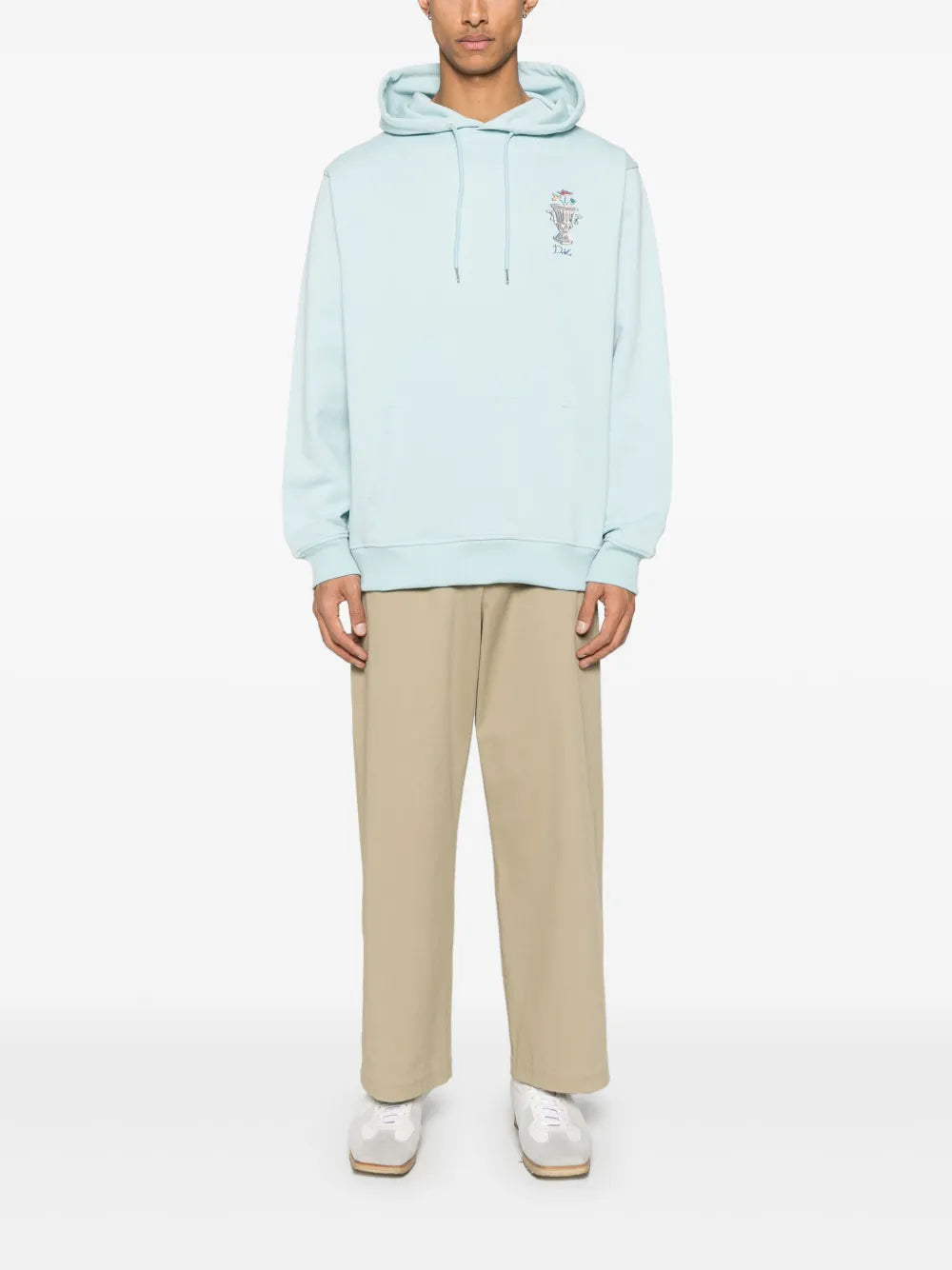 Moletons Sweat à Capuche Vase Drole De Monsieur Azul Homme