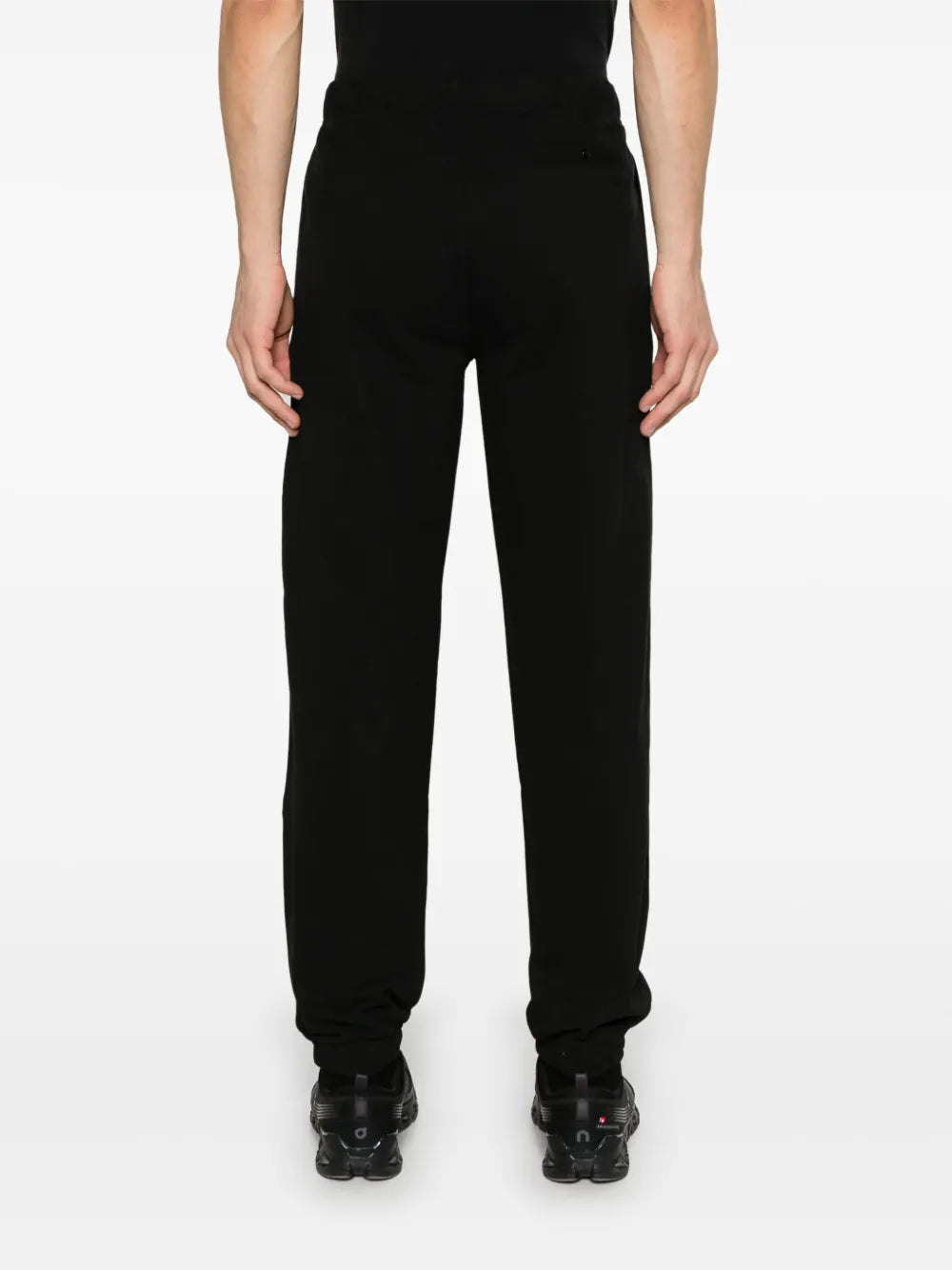 Pantalones Pantalones de Jogging con Logo Moncler Negro Homme