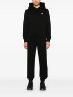 パンツ ロゴジョギングパンツ Moncler 黒 Homme