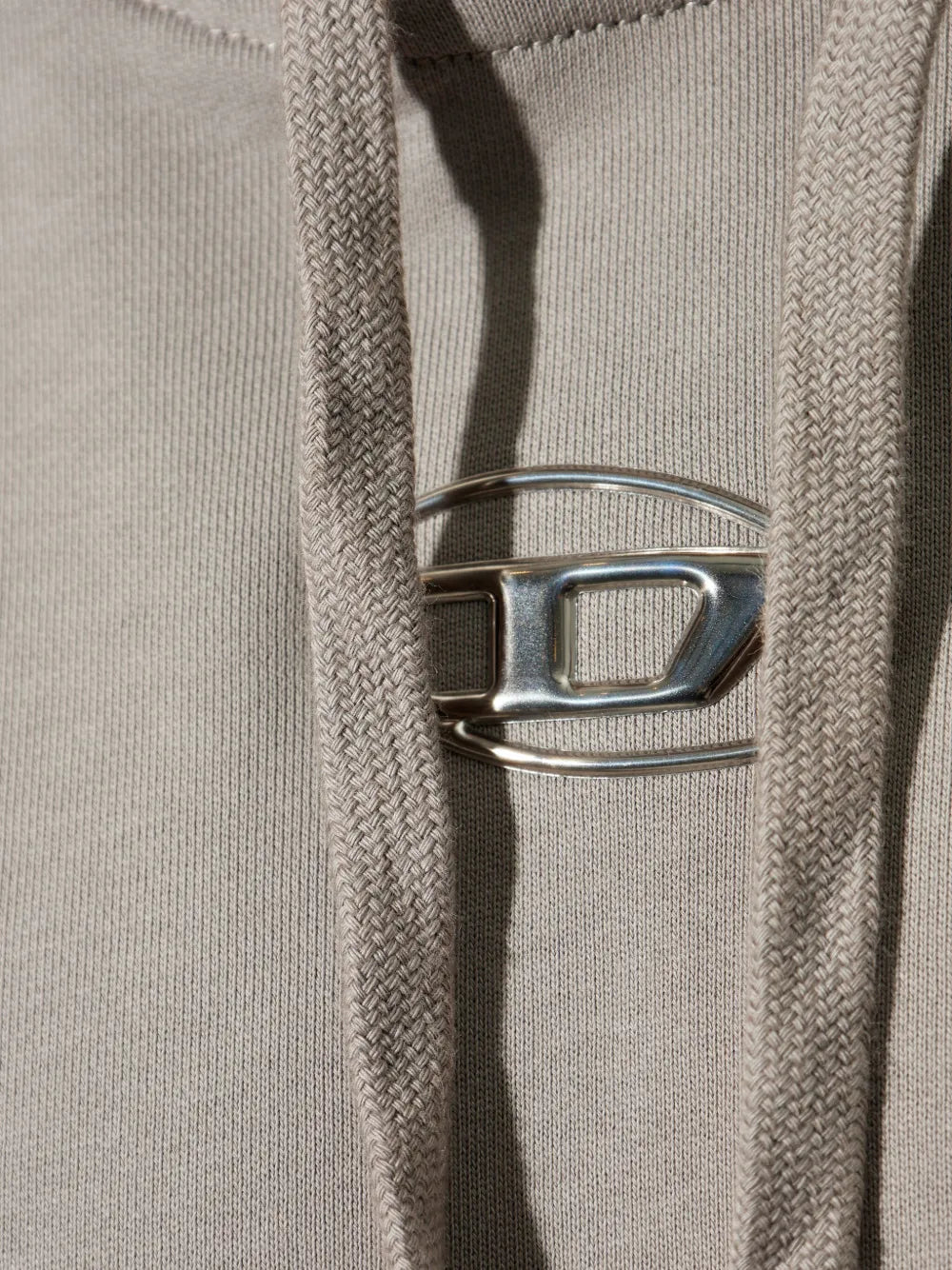 Moletons S-Macs-Hood-On Hoodie Diesel Cinza Homme