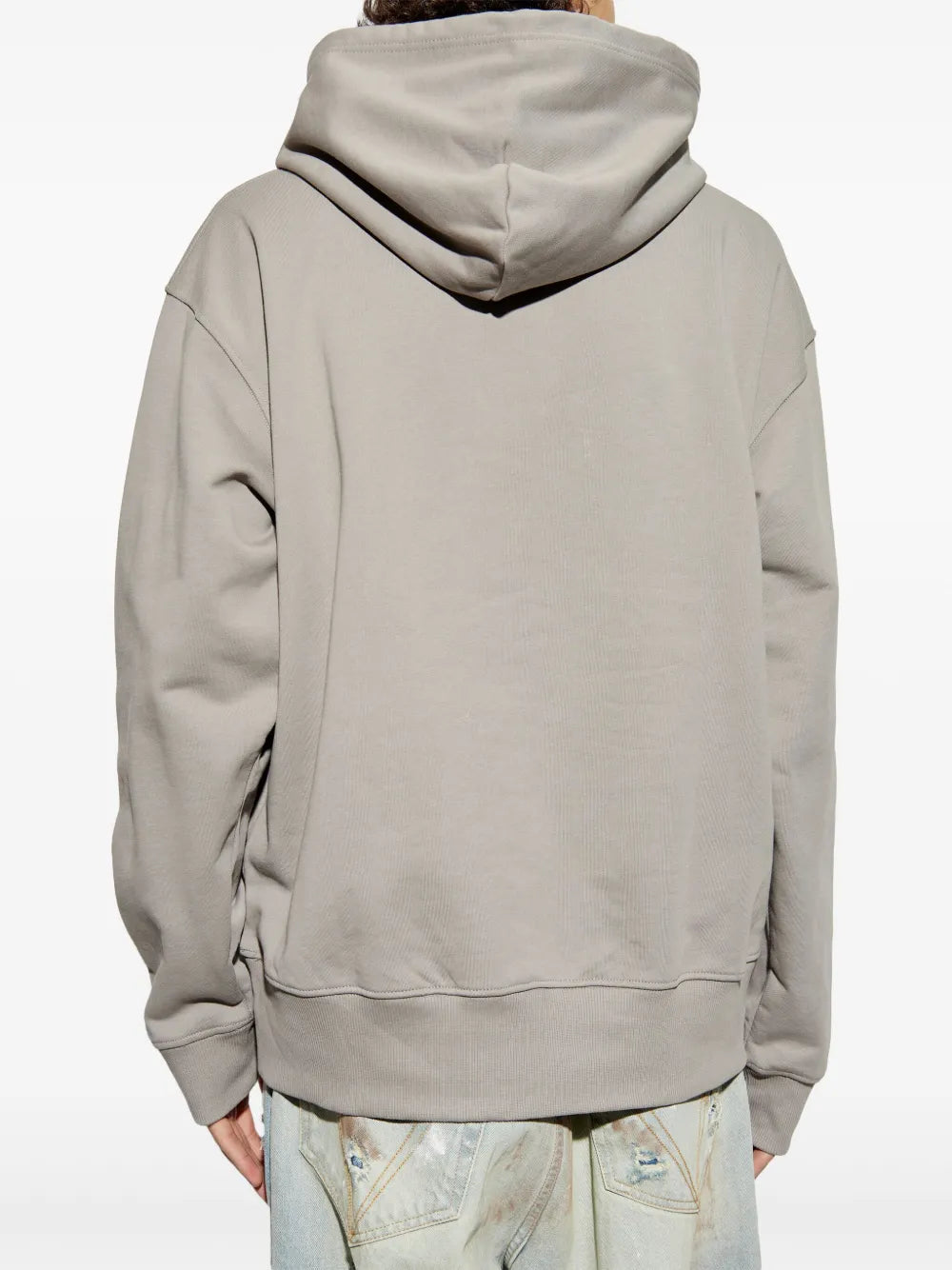 Moletons S-Macs-Hood-On Hoodie Diesel Cinza Homme