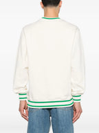 Malhas Sweatshirt Slogan Drole De Monsieur Branco Homme