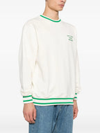 Malhas Sweatshirt Slogan Drole De Monsieur Branco Homme