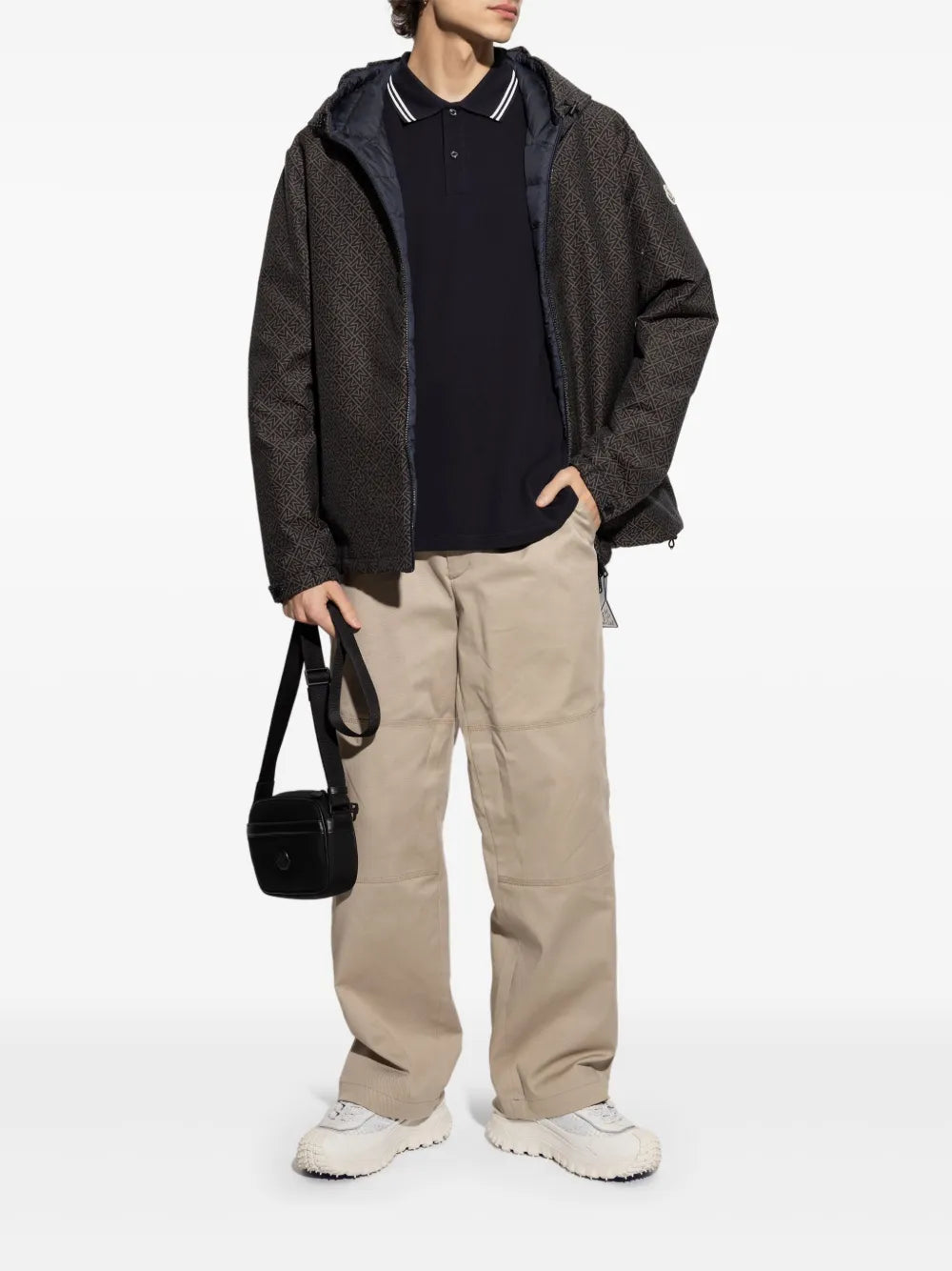 Vestes Veste réversible Guery Moncler Marron Homme