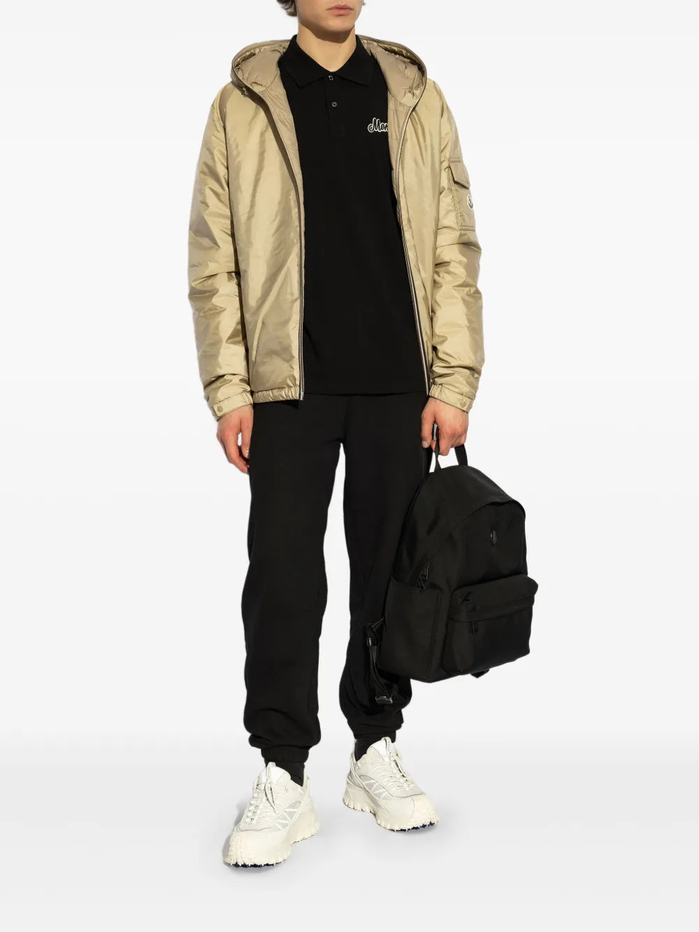 Vestes Veste à capuche Evettes Moncler Beige Homme