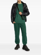 Manteaux Doudoune matelassée Lauros Moncler Bleu foncé Homme