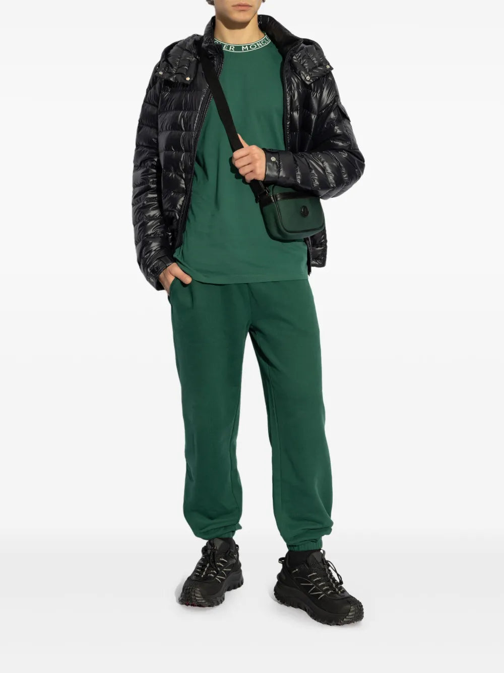 Manteaux Doudoune matelassée Lauros Moncler Bleu foncé Homme