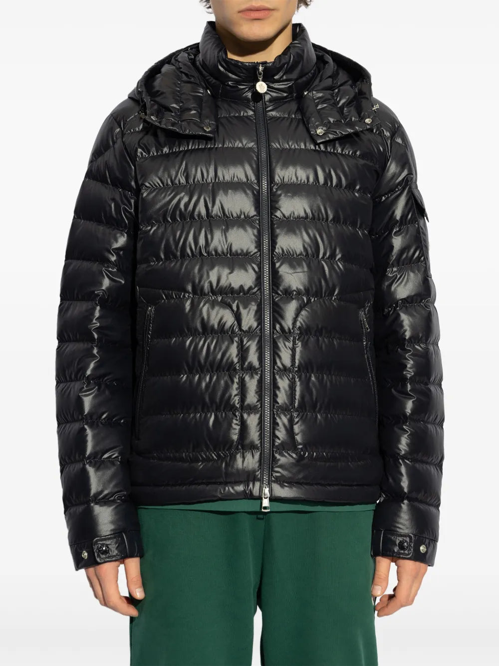 Manteaux Doudoune matelassée Lauros Moncler Bleu foncé Homme