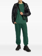 티셔츠 로고 완성 티셔츠 Moncler 녹색 Homme