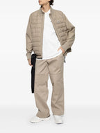 Jaquetas Casaco Removível Verney Moncler Bege Homme