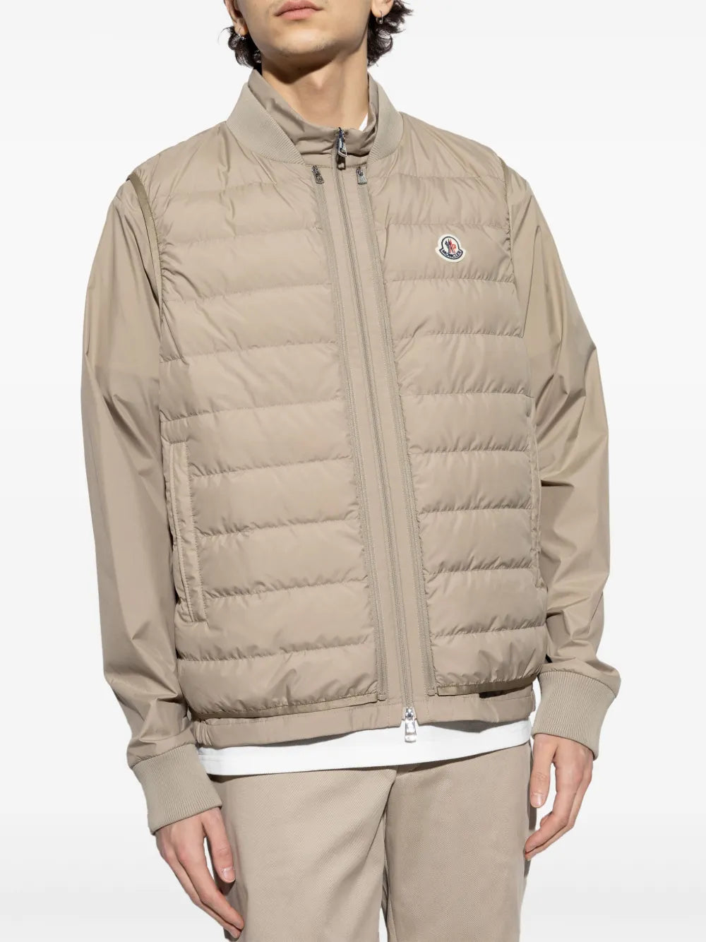 Vestes Veste amovible Verney Moncler Beige Homme