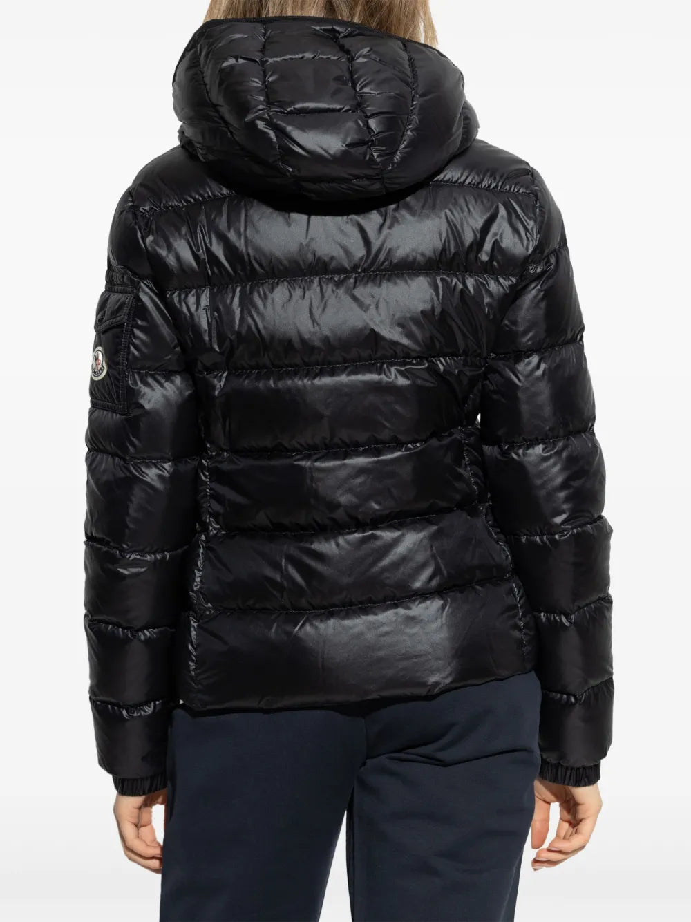 Manteaux Doudoune matelassée Gles Moncler Noir Femme