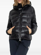 Manteaux Doudoune matelassée Gles Moncler Noir Femme