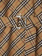 ドレス チェック柄シャツワンピース Burberry ベージュ Femme