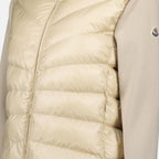 Jacken Veste bi-matière matelassé Moncler Beige Femme