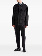Pantaloni Pantaloni Cargo Prada Nero Homme