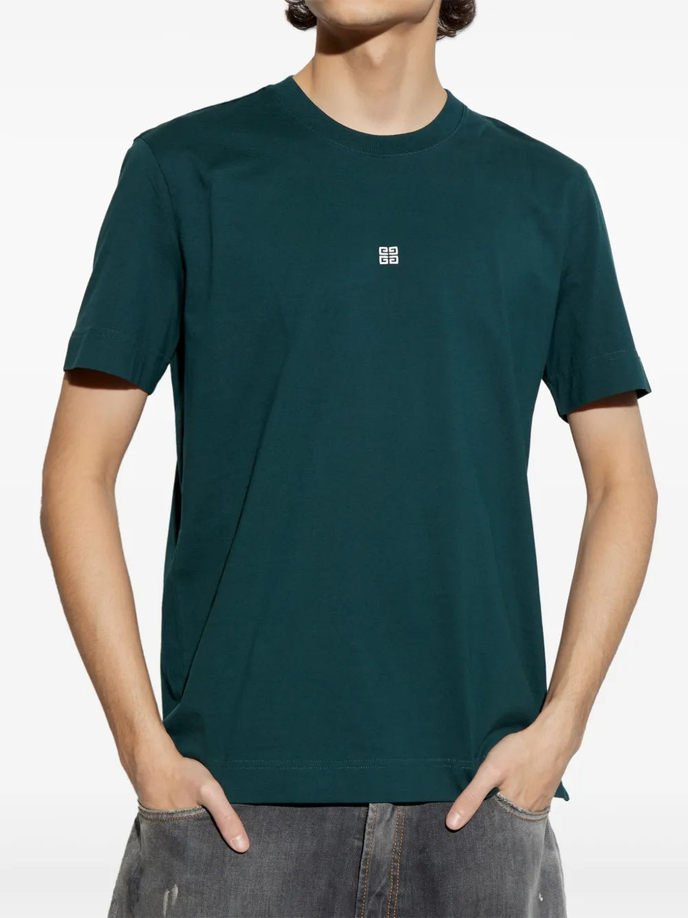 Tシャツ 4GロゴTシャツ Givenchy 緑 Homme