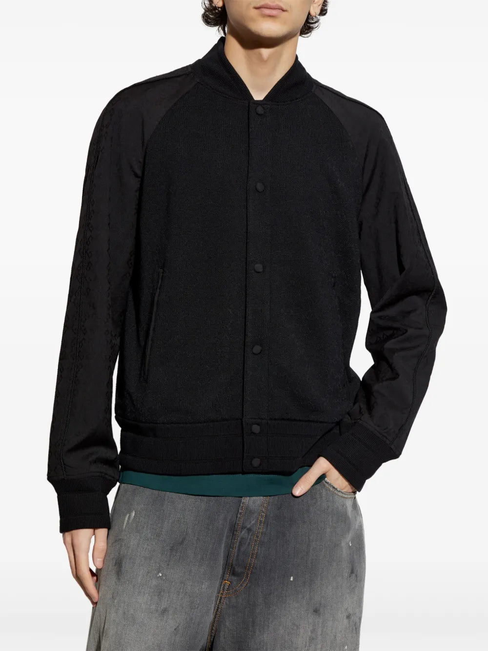 Jaquetas casaco varsity Givenchy Preto Homme