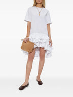 Abiti Abito a Volant Moschino Bianco Femme
