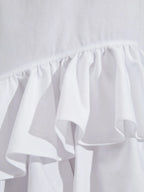 Abiti Abito a Volant Moschino Bianco Femme