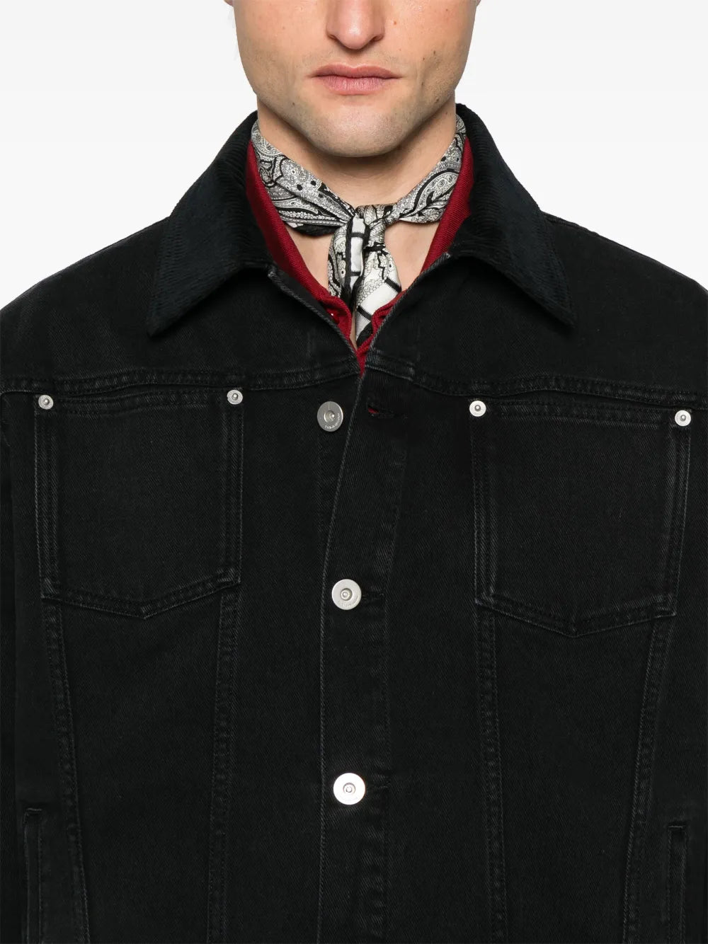 ジャケット ジーンズジャケット Drole De Monsieur 黒 Homme