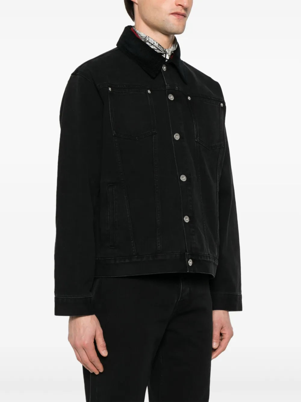 ジャケット ジーンズジャケット Drole De Monsieur 黒 Homme
