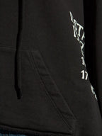 Sweatshirts Numeric Hoodie Mm6 Schwarz Femme