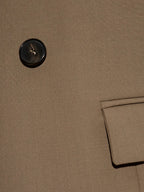 Jackets Cynesa Beige Sleeveless Blazer Iro Khaki Femme