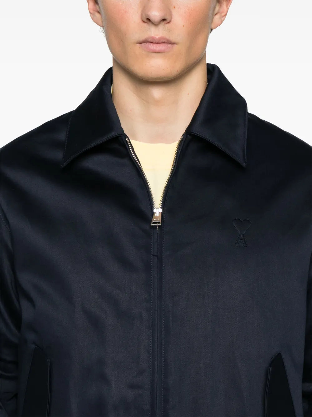 Vestes Veste zippée Ami de coeur Ami PARIS Bleu foncé Homme