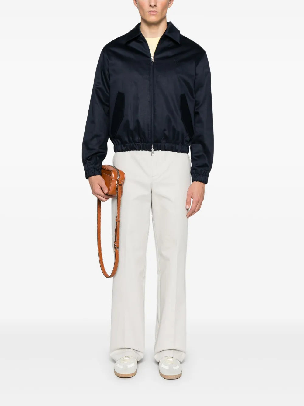 Vestes Veste zippée Ami de coeur Ami PARIS Bleu foncé Homme