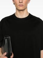 T-shirt T-shirt dritta Sacai Nero Homme