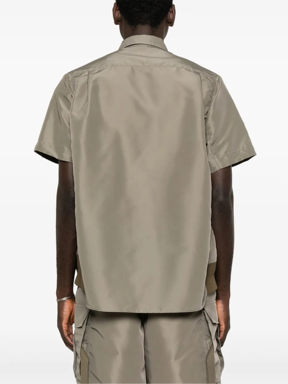 Camisas Camisa de Nylon Sacai Cáqui Homme