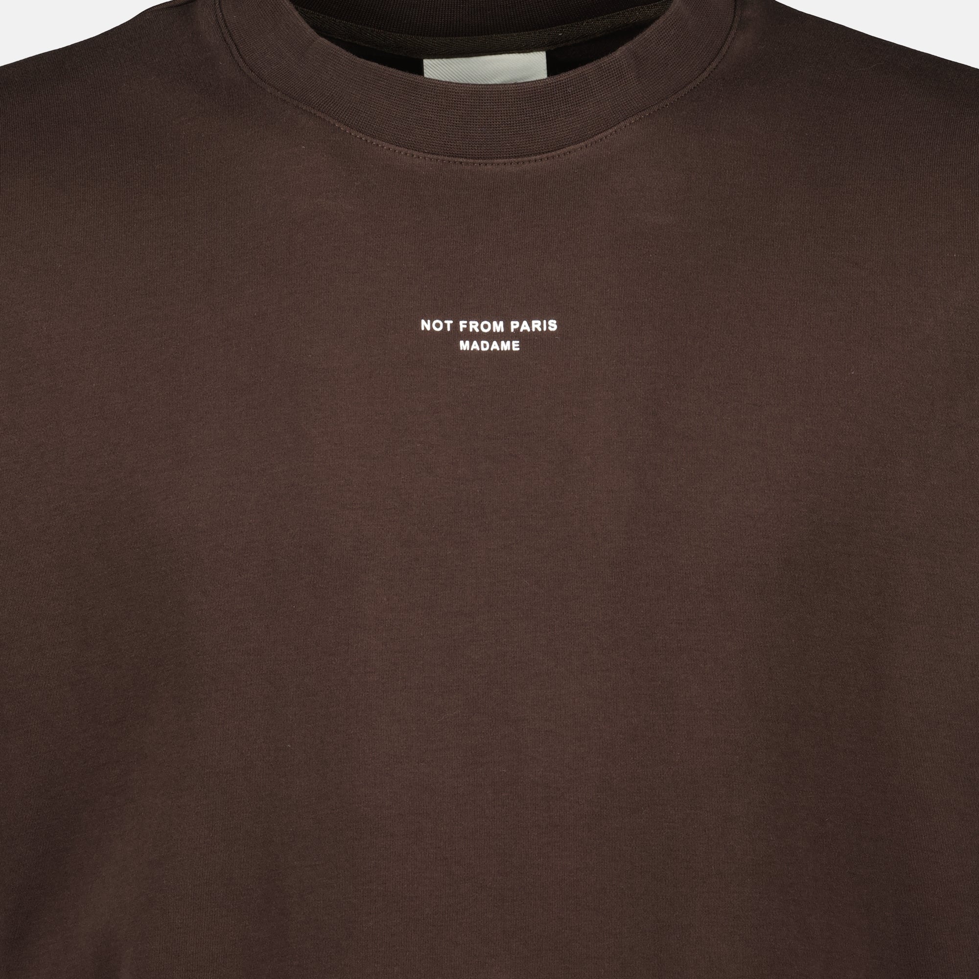 Image de l'article T-shirt Slogan Classique de la marque Drole De Monsieur pour Homme - Saison Automne-Hiver 2025 - Vue détaillée_2