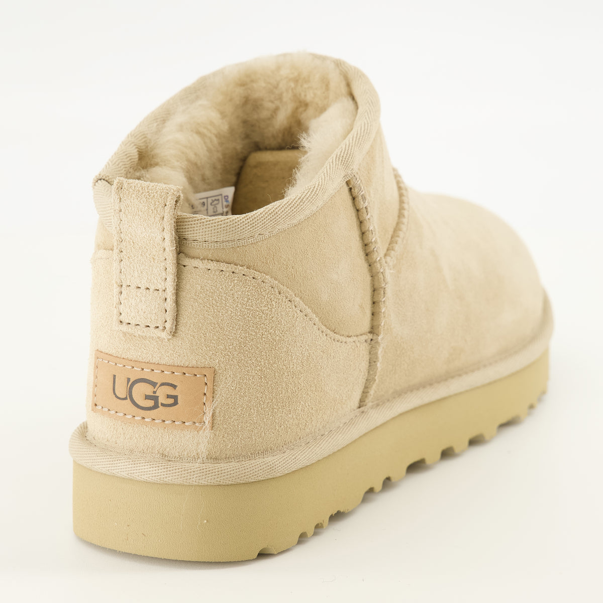 Bottines Bottes Classic Ultra mini beige Ugg Beige Femme