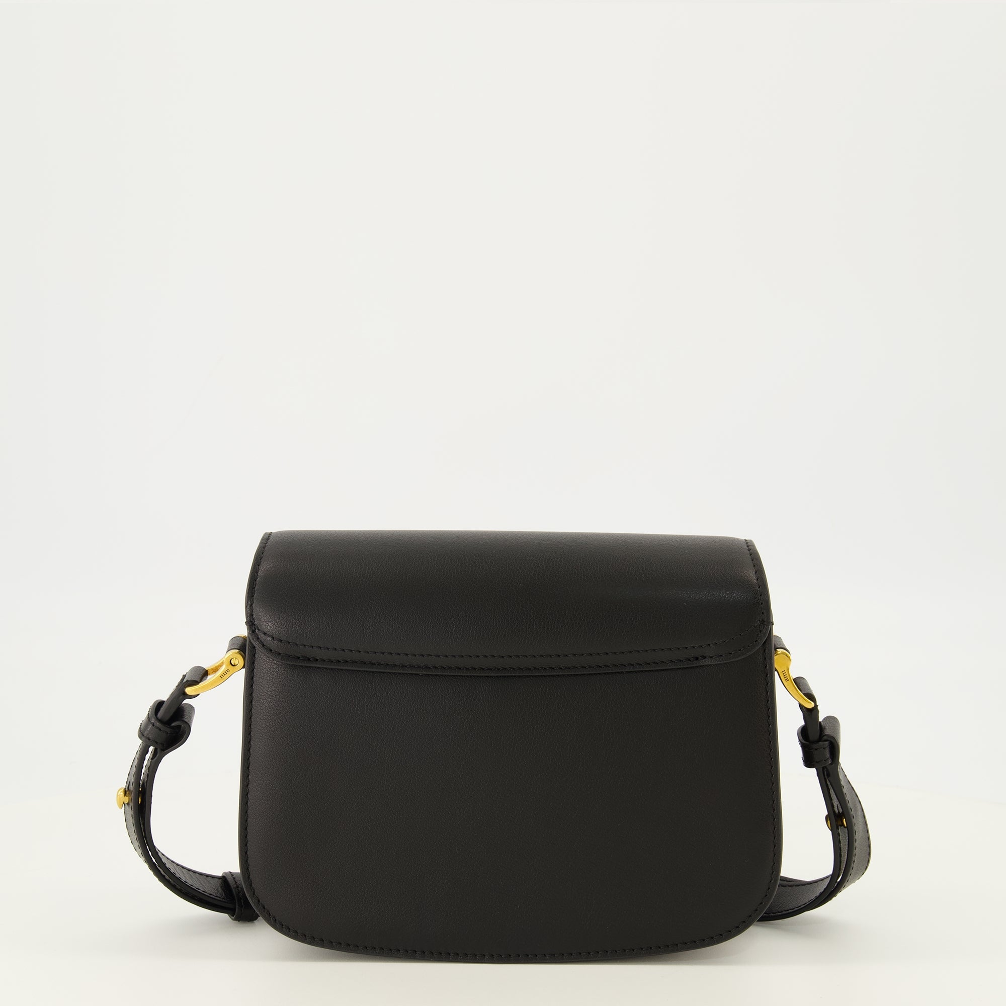 Sacs bandoulière Sac Paris Paris en cuir noir Ami PARIS Noir Unisexe
