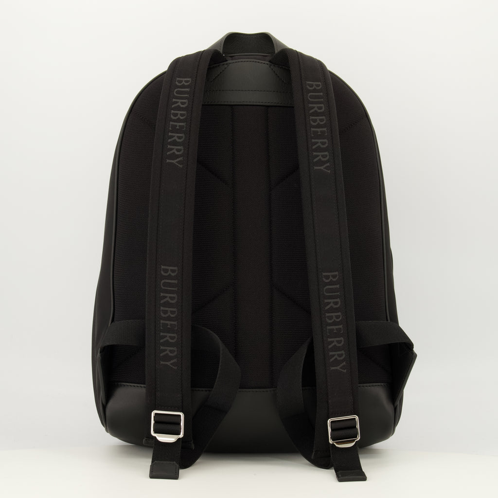 Sacs à dos Schwarzer Nylon-Rucksack Burberry Noir Homme