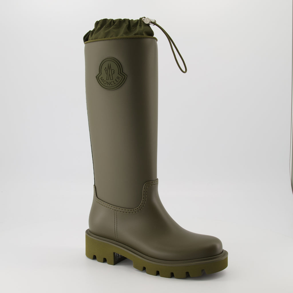 Bottes Botas de Chuva Kickstream Altas Moncler Vert Femme