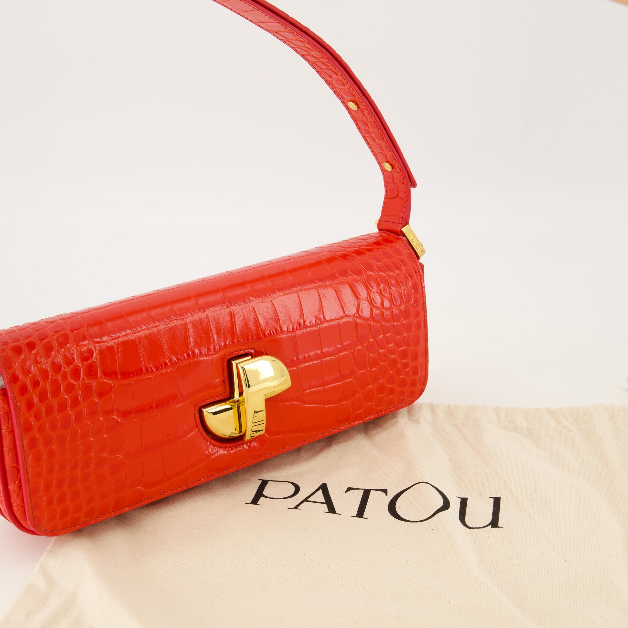 Immagine della borsa Long Lock del marchio Patou per Donna - Stagione Autunno-Inverno 2025 - Vista Dettagliata_2