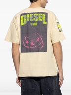 T-shirts T-Boxt-Slits T-Shirt Diesel Yellow Homme