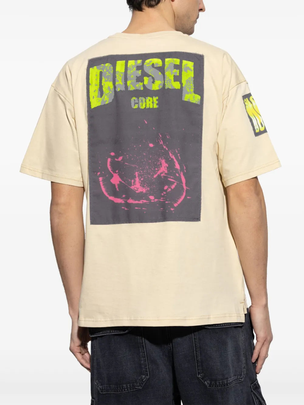 T-shirts T-Boxt-Slits T-Shirt Diesel Yellow Homme