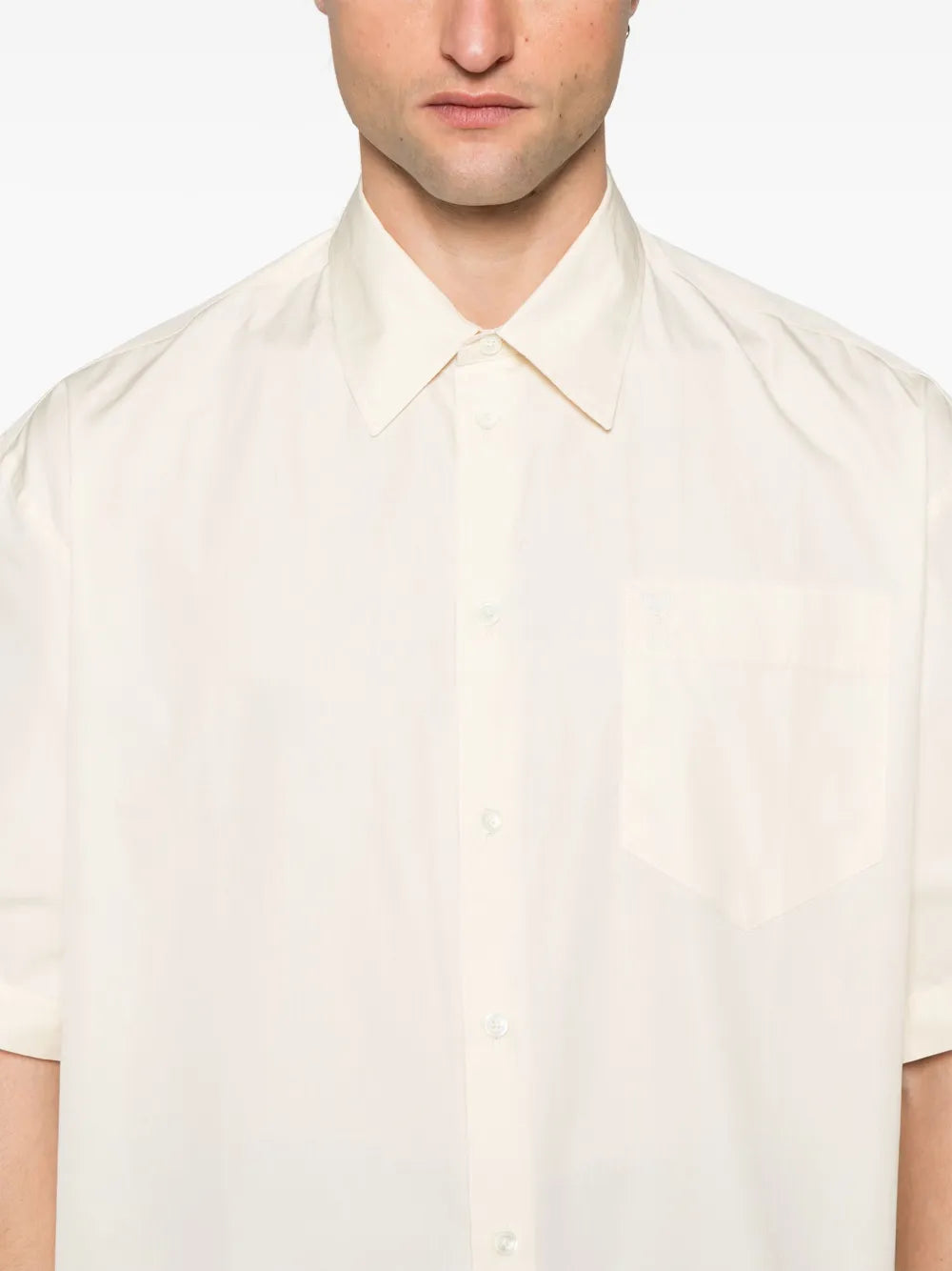 Chemises Chemise en coton Ami PARIS Jaune Homme