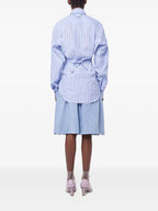 Hemden Gestreiftes Hemd Rabanne Blau Femme