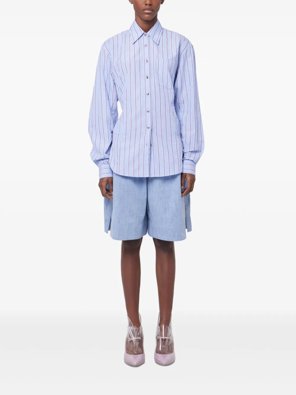 Chemises Chemise à rayures Rabanne Bleu Femme