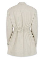 Jacken Wollblazer Rabanne Beige Femme