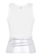 탑 피어싱 탑 Rabanne 하얀색 Femme