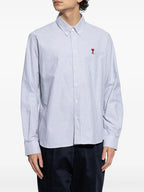 Camisas Camisa Ami de Coeur Ami PARIS Azul Unissex