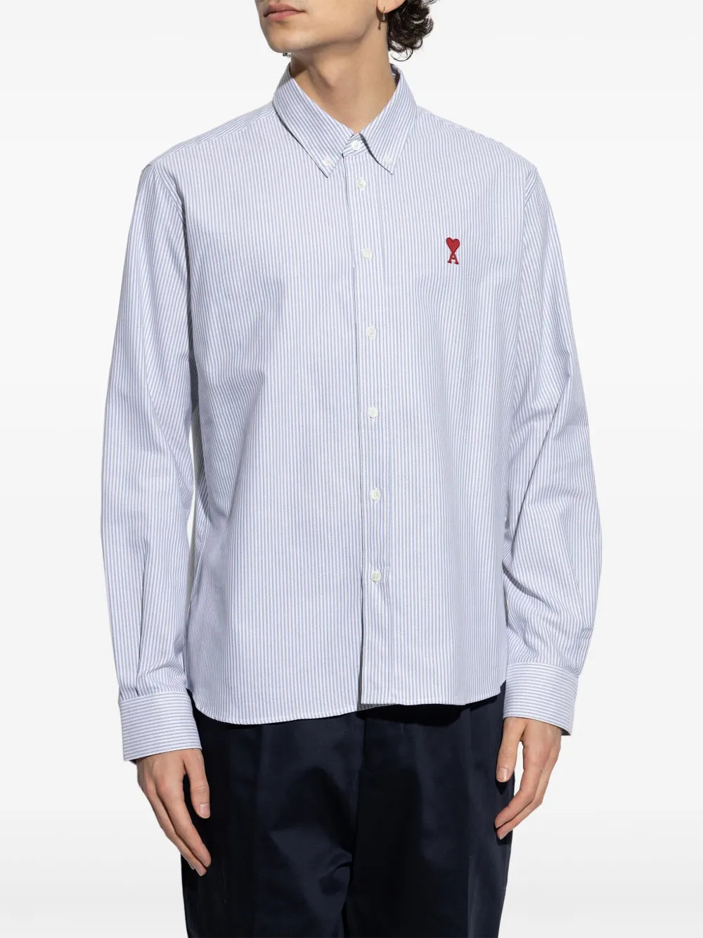 Camisas Camisa Ami de Coeur Ami PARIS Azul Unisexo